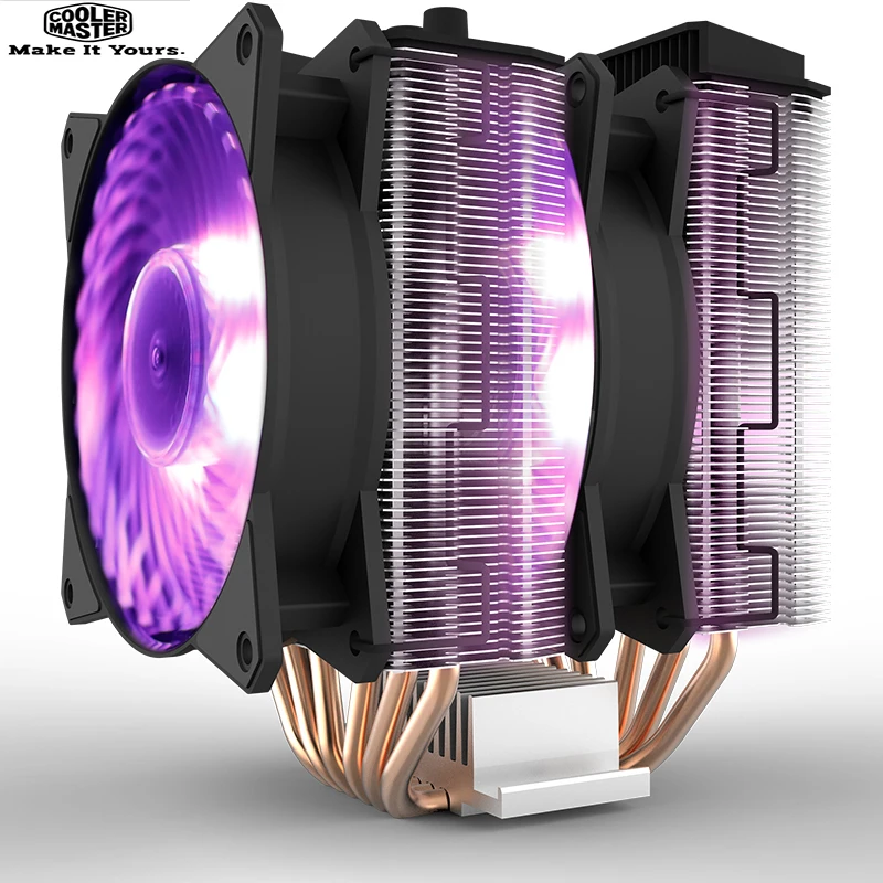 Cooler Master T620P 6 Copper Heatpipes CPU cooler for Intel and AMD CPU radiator 12cm rgb 4pin cooling CPU fan PC quiet Cooler Master T620P 6 Copper Heatpipes CPU cooler for Intel and AMD CPU radiator 12cm rgb 4pin cooling CPU fan PC quiet
