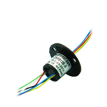 

ZSR012B-6 6 Channel 2A Precision Turntable Conductive Slip Ring For Stage Lights Accessories Rings