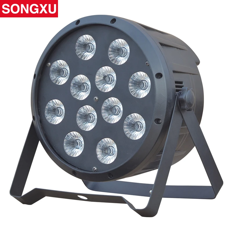 SONGXU новейший 10 Вт * 12 шт высокой мощности rgbw 4в1 led par свет/SX-PL1210A | Лампы и освещение