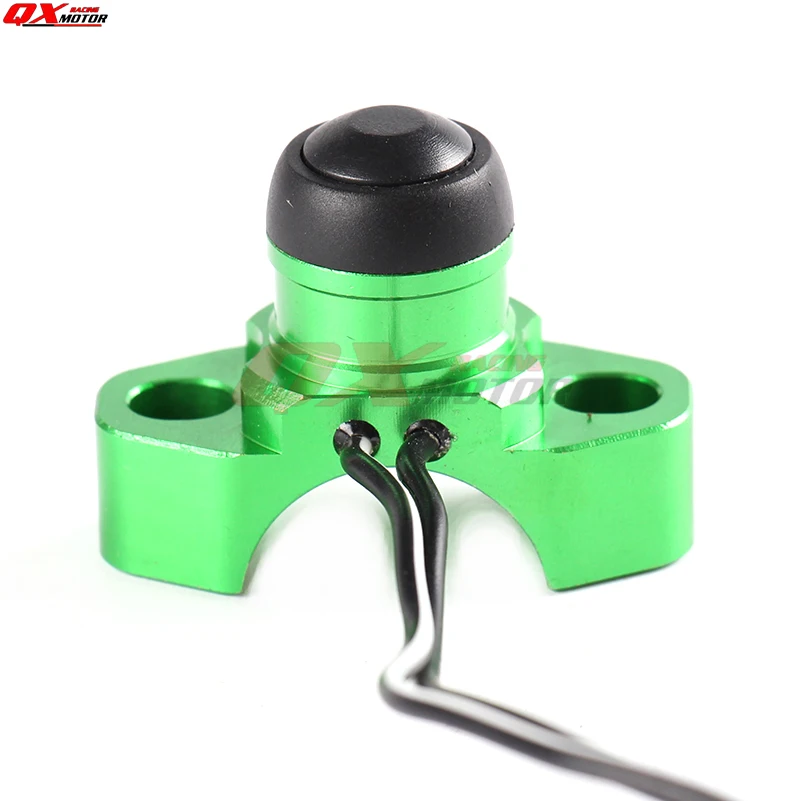 Мотоциклетный выключатель заготовка CNC кнопка остановки для KX KLX KXF KLR NSR Dirt Bike MX