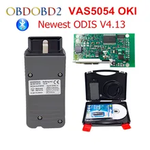 Newest VAS 5054A With OKI Chip VAS5054A Bluetooth ODIS 4.1.3 For VW/AUDI/SKODA/SEAT VAS 5054 Full Chip Support UDS Protocols