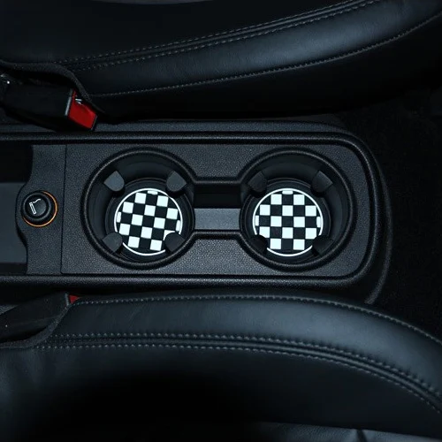 3 шт. нескользящий коврик для мини чашки JCW R57 R58 R59 R55 R56|anti-slip mat|car anti-slip matchess mat |