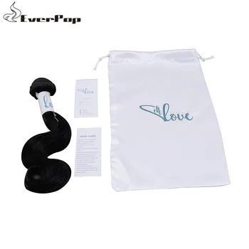 

Luxury Virgin Hair bundles extensions packaging white satin bags,bundle wrapping stickers hang tags labels,packing wrap stickers