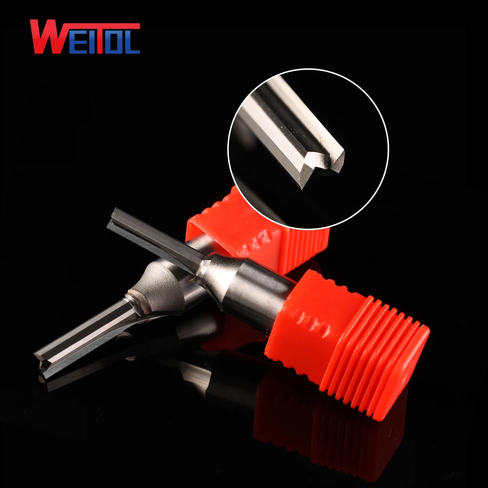 Weitol 1 шт. Вольфрамовая сталь 1/2 дюйма TCT фрезерный станок с прямым хвостовиком