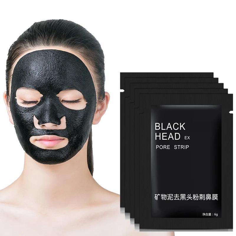 Cuidados com o Rosto Lote Beleza Nariz Ervas Cravo Remover Máscara Facial Poros Tira Cabeça Preta Preto 1000 Pçs - 7 Cheap Utensílios de cuidado facial