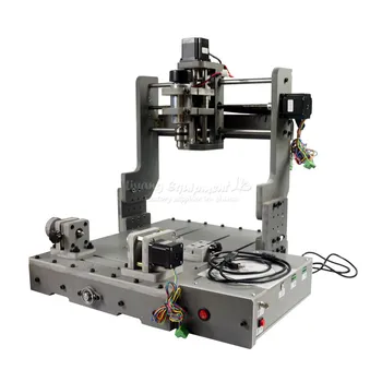 

DIY mini cnc milling machine 3040 wood router with cutter collet clamp drilling kits