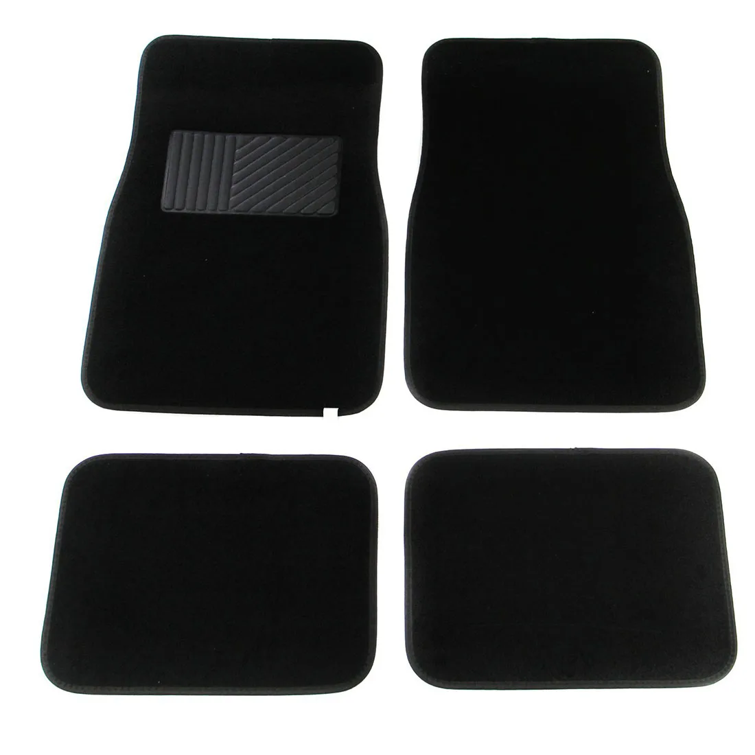 Multi Season Carpet Floor Mats 4pc Set Black Fit Most Cars, SUVs, Vans and Trucks Multi Season Carpet Floor Mats 4pc Set Black Fit Most Cars, SUVs, Vans and Trucks
