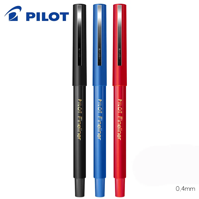 Ручка Pilot Fineliner 0 4 мм гелевая ручка для подписи SW-PPF синяя/черная/красная офиса и