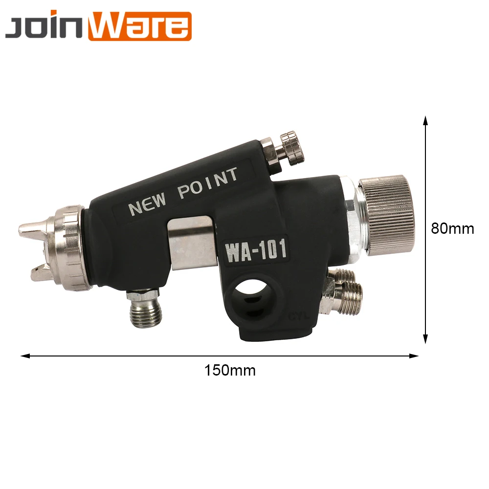 WA-101 пневматический автомат пистолет происхождения распылитель для автопокраски Применение для распыления воды трубопровода распылитель для краски 1,0/1,3/1,5/1,8 мм Насадка