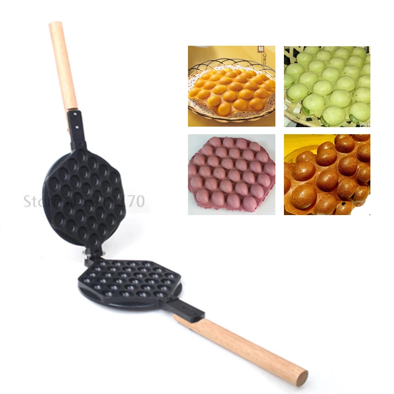 Egg Waffle Iron Egg-shaped Waffle Pan Nonstick Surface Cast-aluminum Waffle Maker Egg Baking Bakeware Egg Walf Baking Tool Egg Waffle Iron Egg-shaped Waffle Pan Nonstick Surface Cast-aluminum Waffle Maker Egg Baking Bakeware Egg Walf Baking Tool