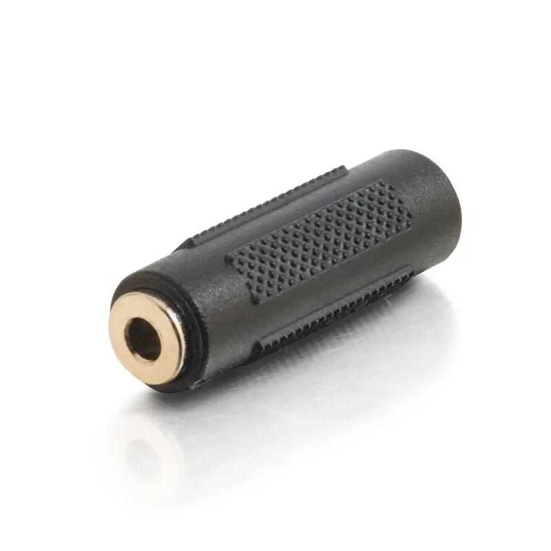 3.5mm Stereo Aux Female to Female Jack Audio Coupler Adapter F/F image 2