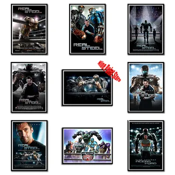 

Hugh Jackman Movie Poster Coated paper Decorative Painting Australia Van Helsing Real Steel wall sticker Kraft Poster 42*30