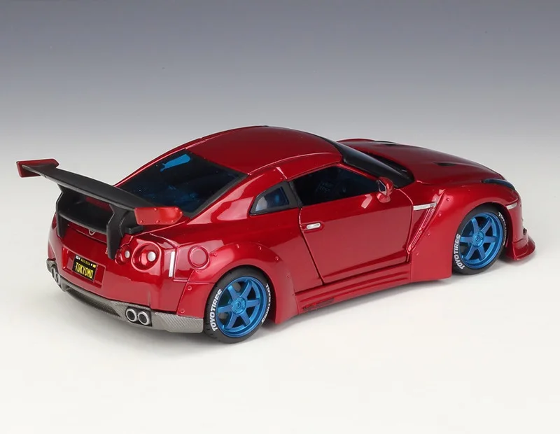 1:24 Maisto Nissan GTR 2009 красная литая модель автомобиля|Наземный транспорт| |