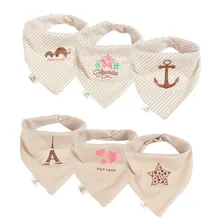 Бандана, детские нагрудники для девочек, Милая принцесса, чистый хлопок, супер-стильный Антибактериальный фартук, быстросохнущее полотенце