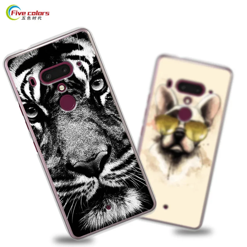 For HTC U12 Plus Case Anti-knock Silicone TPU for U12+ Cover 6.0&quot Soft Back U12Plus Capa |