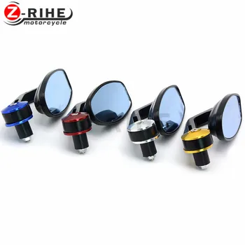 

for 7/8" 22 mm Universal Aluminum Motorcycle Mirror Motorbike Scooters Handle Bar End Rearview Side Mirrors For Honda Yamaha Suz