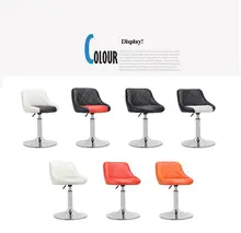 Continental bar chair hotel restaurant lifting stool white red black ect color free shipping