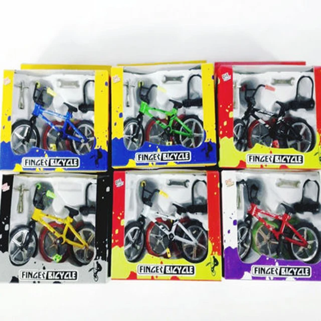 Mini Finger BMX Bicycle Finger Bikes BMX Bike Model Toys Mini Finger Bike Gadgets Novelty Gag Toys For Kids 6