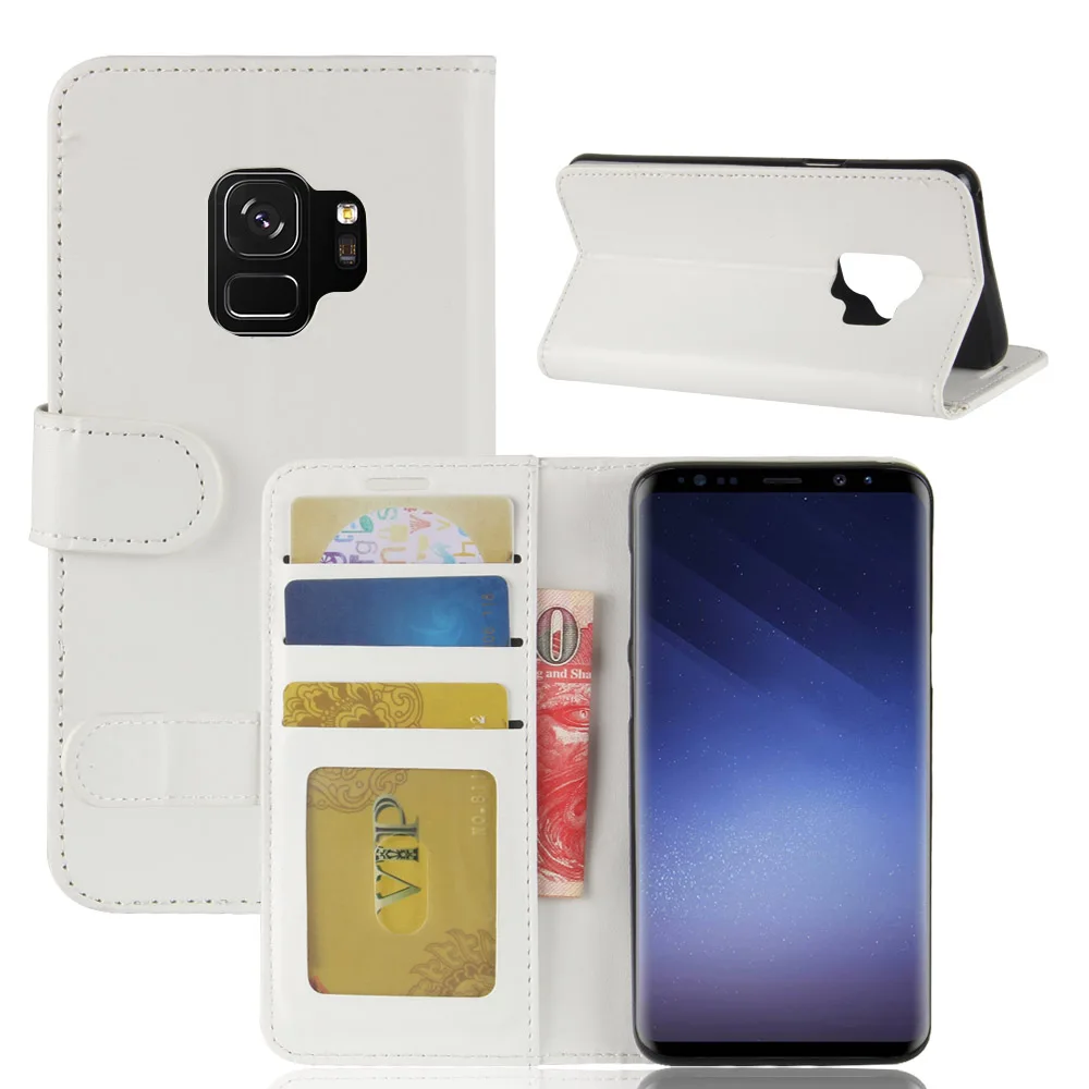 Искристый Алмазный кристалл павлин кожаный чехол для S9 Plus Флип Бумажник телефон