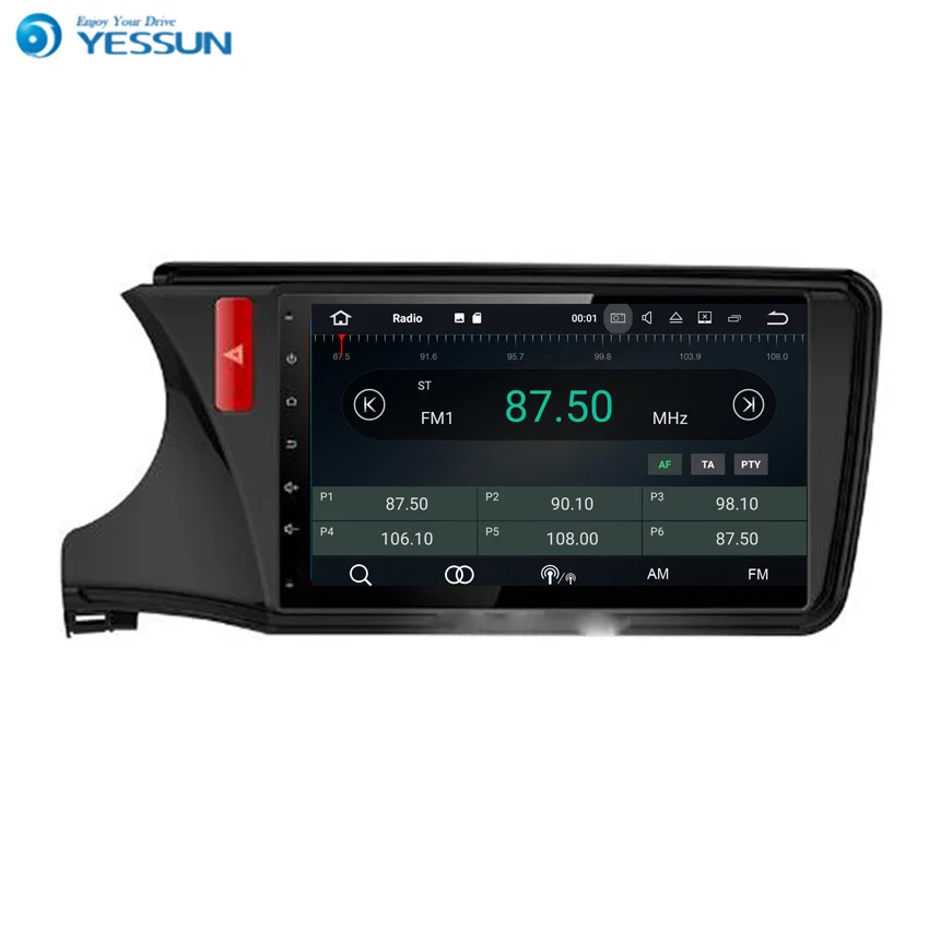 Clearance YESSUN For HONDA CITY 2014~2016 Android Car GPS Navigation player Multimedia Audio Video Radio Multi-Touch Screen 1