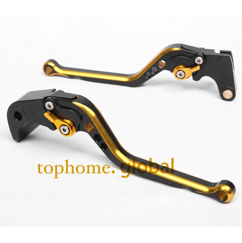 

CNC Motorcycles Brake Clutch Levers Regular size Mixed Black&Golden Color For Suzuki GSX 650F 1998