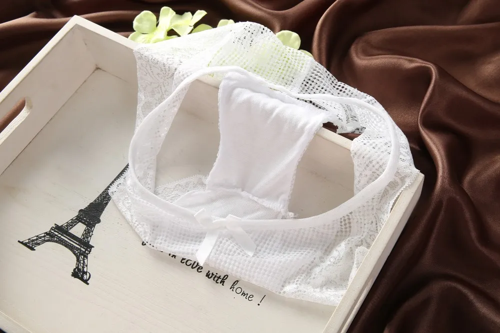 lace bra panty set Fashion fashion lace sexy thin deep V-neck push up underwear hot-selling vintage solid color bra set bralette sets