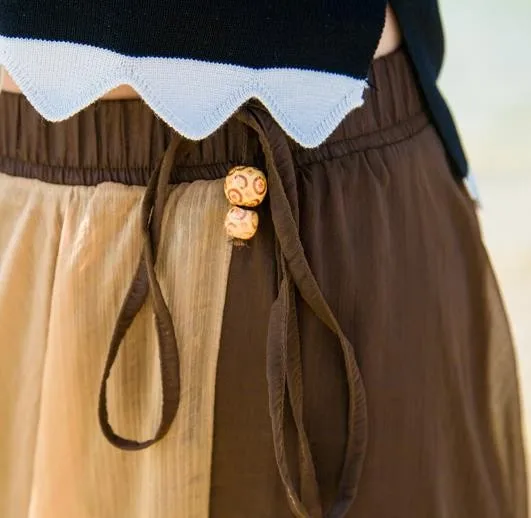 Модная женская длинная юбка солнышко, шифоновая юбка в стиле бохо, высокая талия, длинные юбки для женщин