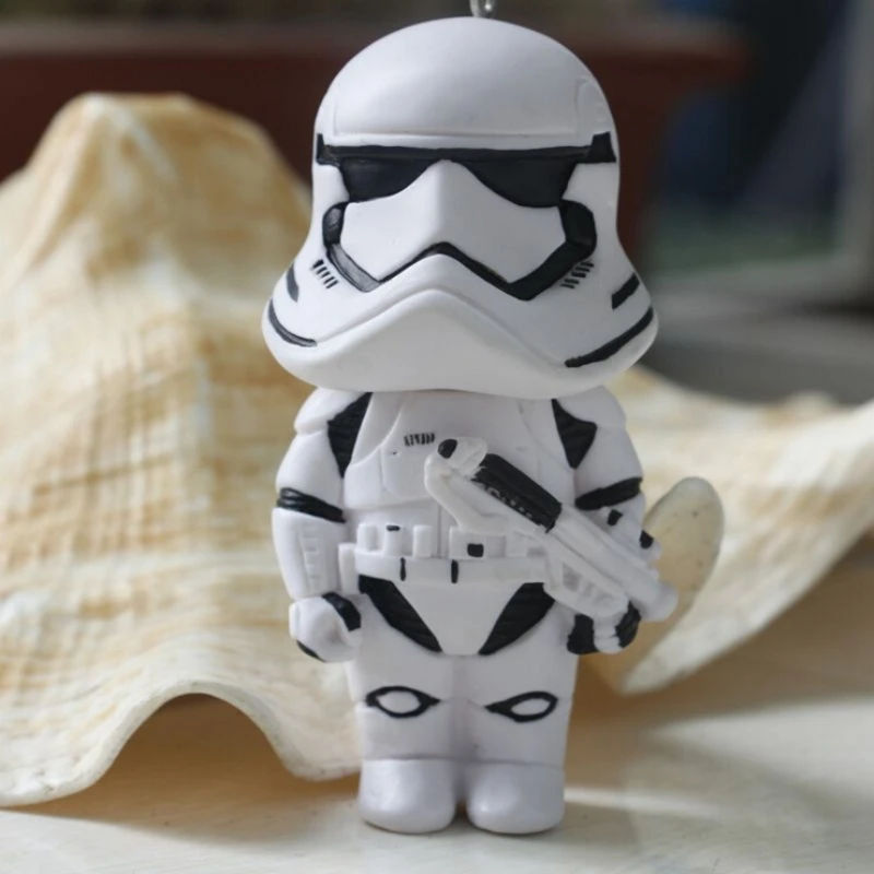 Звездные Войны Пробуждение BB8 Дарт Вейдер ПВХ кулон космические войны BB-8 Фигурки игрушки брелок подарок для детей