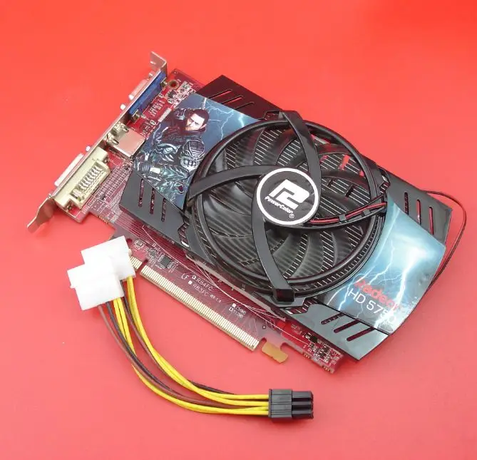  Free shipping 90% for new original for PowerColor HD5670 constant gold 512M D5 128BIT GDDR5 