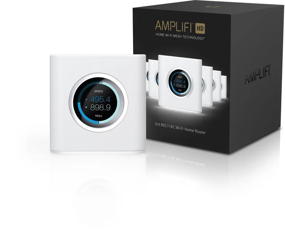 Ubiquiti AmpliFi AFi-R HD(высокой плотности) Сетка 3x3 MIMO 802.11ac для дома только 1 Wi-Fi роутер