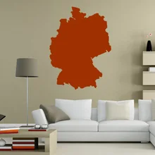 Germany map Globe Earth Country wall vinyl sticker custom made home decoration fashion design