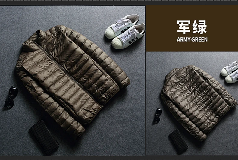 2017 New Men Outdoor Hiking Camping Sport Down Coats Winter Warm jaqueta Ultralight Jacket Overcoat Male Windproof Thermal Padded Outwear (7)