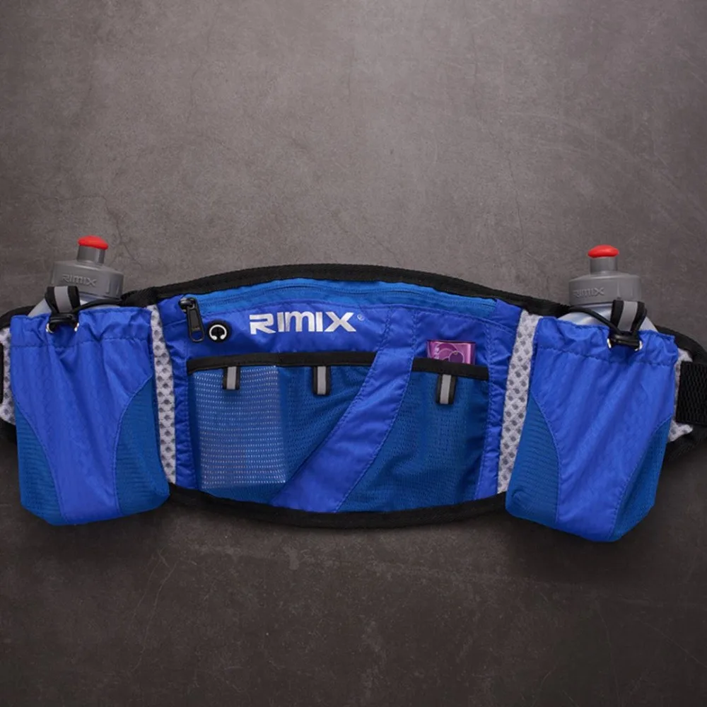RIMIX, унисекс, мульти-карманные ремни для бега, Спортивная поясная сумка, спортивная Противоугонная Сумка для бега, марафона, альпинизма, велосипеда