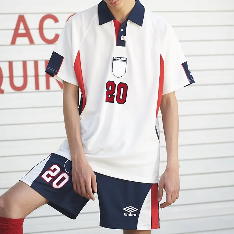 

Umbro New OWEN 1998 England Retro Mark Soccer Match Suit Breathable Football Professional Match Suit UI173AP2801