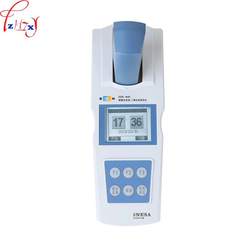 

1pc DGB-403F Portable residual chlorine dioxide tester residual chlorine analyzer machine 4*1.5V