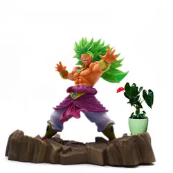 17 см аниме Dragon Ball Z Супер Saiyan Broli Broly ПВХ фигурку куклы Коллекционная модель игрушки для детей Рождественский подарок