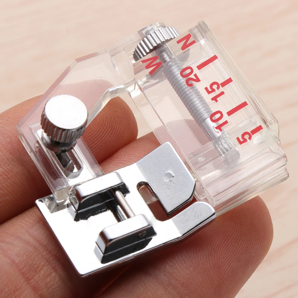 1PC New Multifunctional Domestic Sewing Machine Presser Rolled Hem Foot