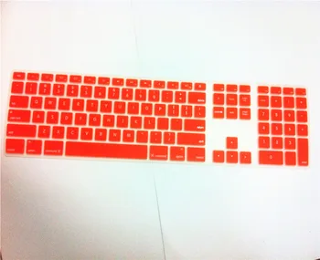 

New Colorful Keyboard Cover For Apple Imac G6 Desktop PC Wired Keyboard US Version High Qualit Free Shipping