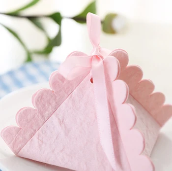 

30PCS Creative pink candy box candy bag box return gift box with gift box free shipping