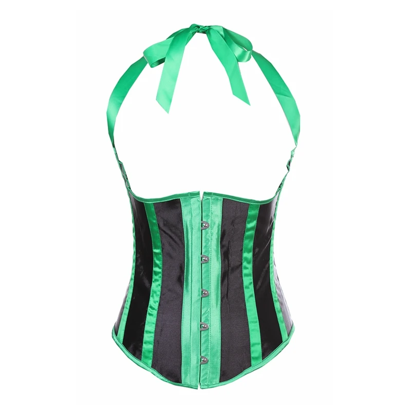

Steampunk Gothic Corset Steel Boned Party Sexy Corselet and Bustiers Charming Waist Trainer Mature Women Corset with T-back