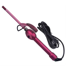 Лучшие продажи 9 мм Малый Керамика для укладки вьющихся волос короткие волосы пушистые волосы бигуди для укладки волос инструменты ЕС Plug