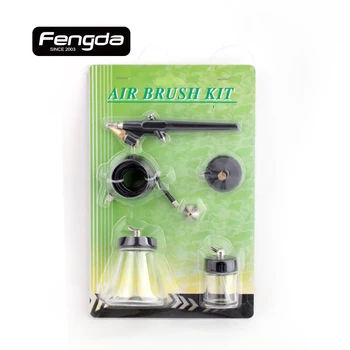 

Fengda BD-138P airbrush airhose glass bottle hand tools connect with mini air compressor