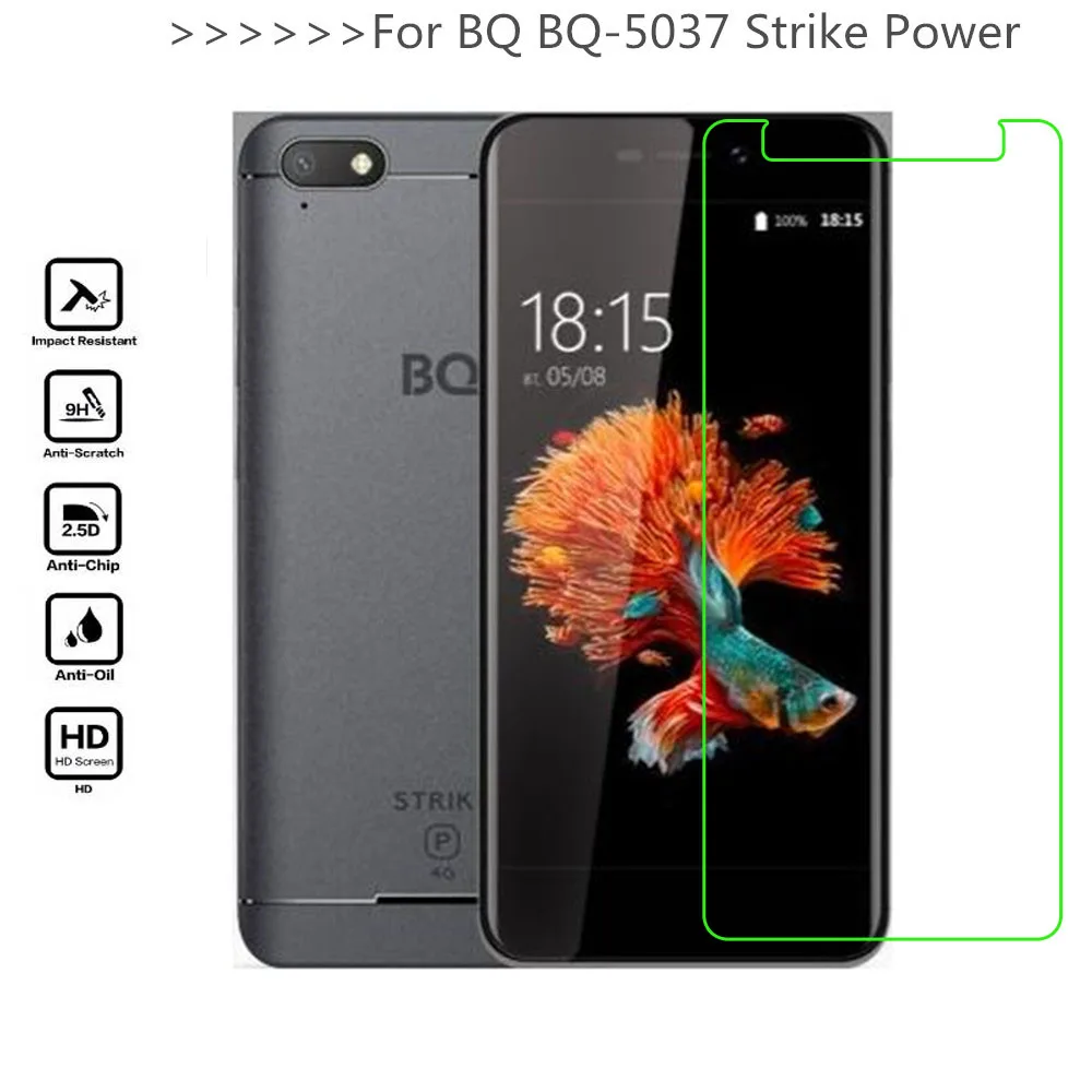 Закаленное стекло BQ 5037 для защитная пленка экрана Strike Power Взрывозащищенная |