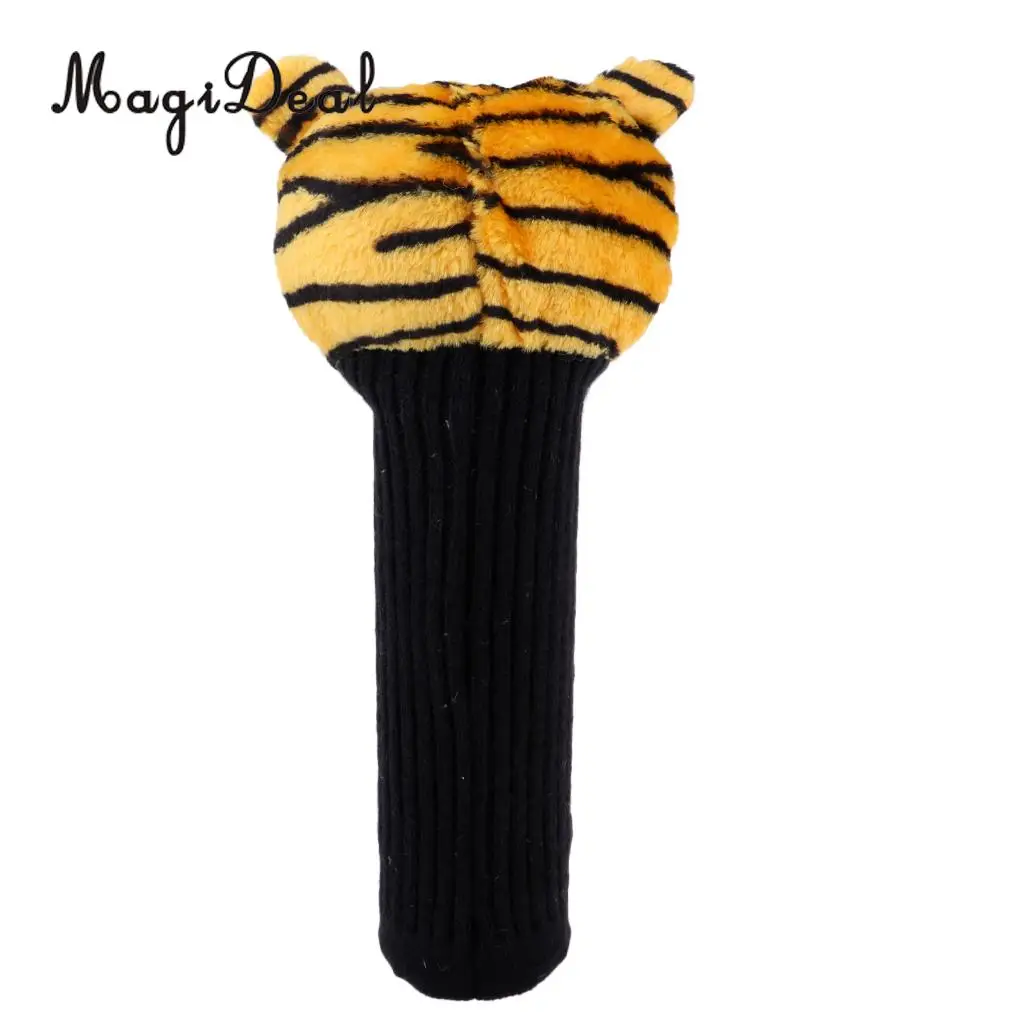 MagiDeal Tiger Head + Panda Animal Sports Golf Club Headcover Head Cover for 460 cc/No.1 Wood Driver