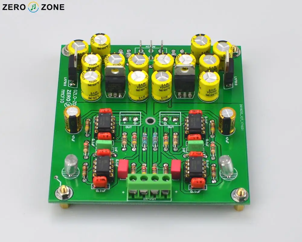 

GZLOZONE MMCF10 Hifi RIAA Phono preamplifier finished Board