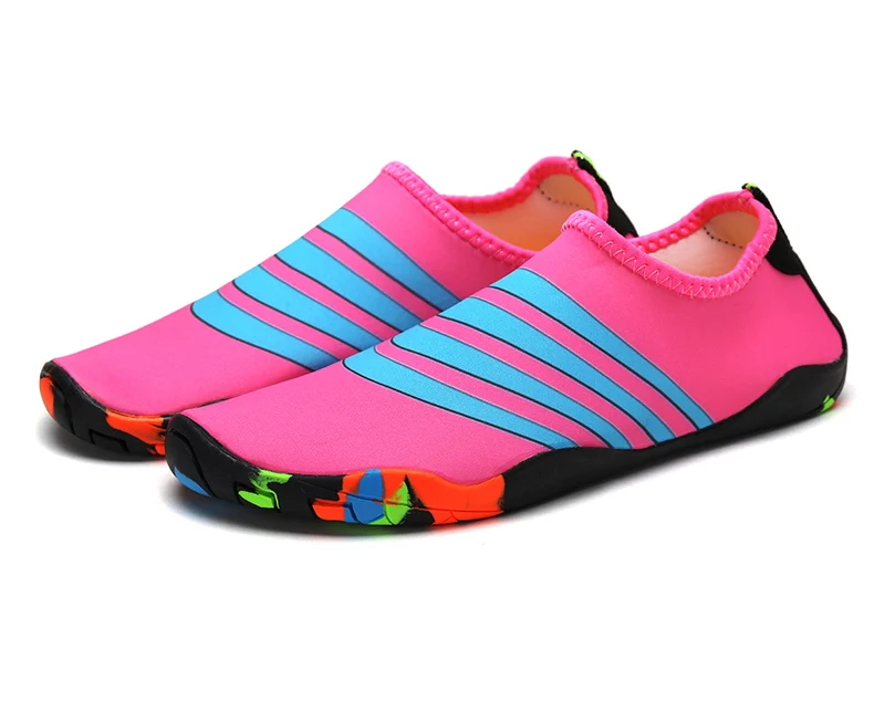 Clorts Summer Beach Shoes Water Shoes Men Mesh Lightweight Aqua Shoes (66)