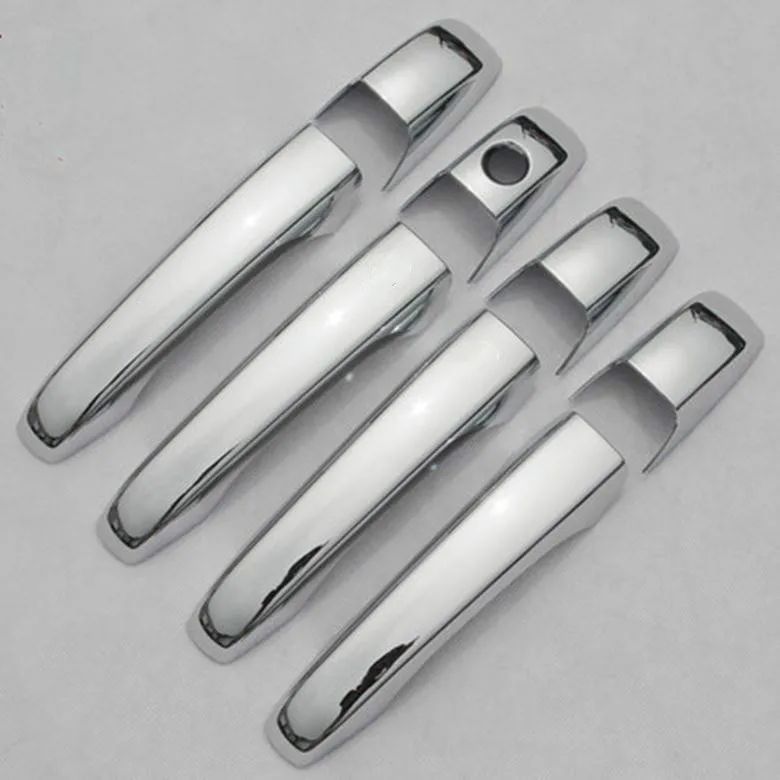 FUNDUOO For Dodge Caliber 2007 2008 2009 2010 2011 2012 New Chrome Car Door Handle Cover Trim Sticker FUNDUOO For Dodge Caliber 2007 2008 2009 2010 2011 2012 New Chrome Car Door Handle Cover Trim Sticker