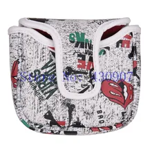 1 шт. Флаг Великобритании квадратное магнитное закрытие Гольф череп голова крышка клюшки чехлы