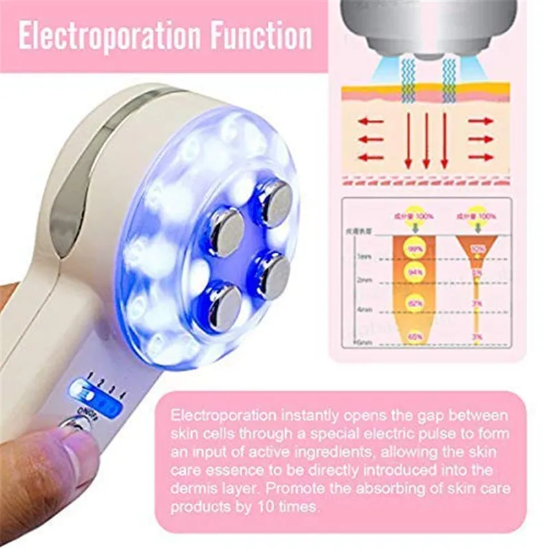  7 Color LED Photon Radio Frequency Skin Tightening Machine EMS Face Lifting Machine For Body and Fa - 32961020187
