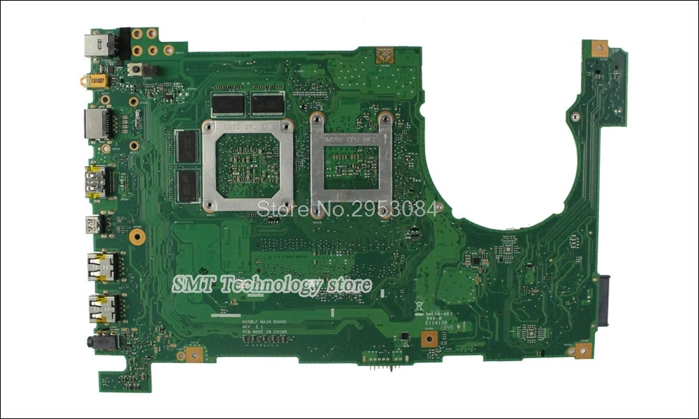 Отправить доска + N550LF материнская плата i5-4200U для ASUS N550LF N550L материнская плата для ноутбука N550LF материнская плата N550LF материнская плата Тест